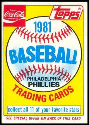 Phillies Ad Card